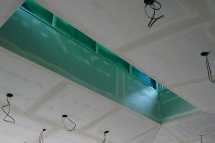 The Spa Hotel - MF Suspended Ceiling System/Recessed Coffered Ceiling/ Tape and Jointing