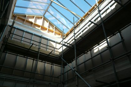 Estuary View - Ongoing Construction of Kent Messenger Building