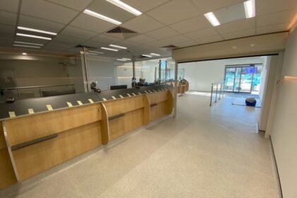 GM Drylining - Pet Reception Area